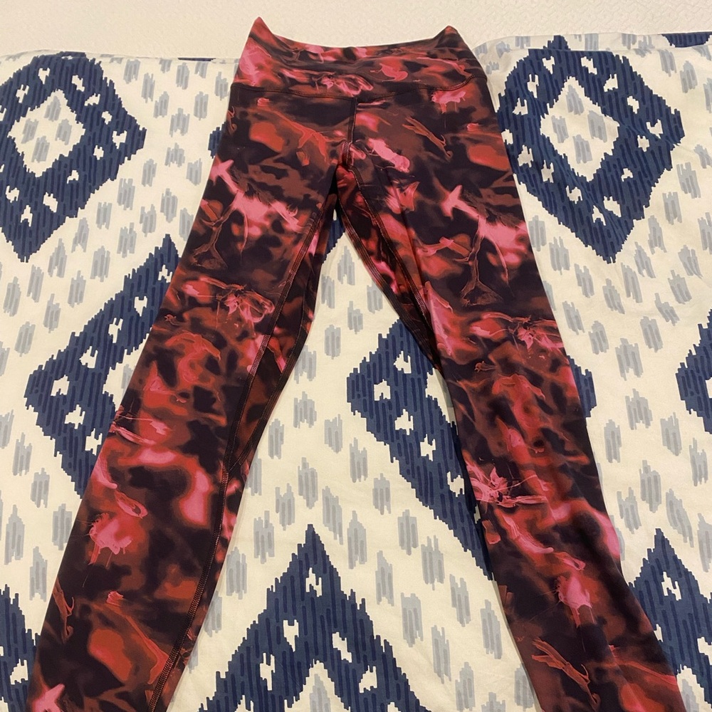 Lululemon Colorful Athletic Wear Leggings